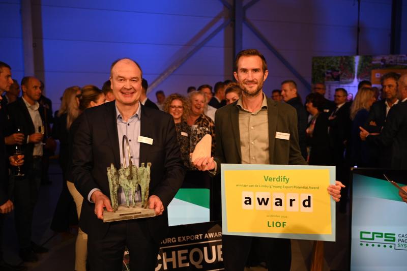 Team Verdify wint Young Export Award